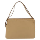GUCCI Web Sherry Line Shoulder Bag Canvas Beige Gold Auth ep16340-3