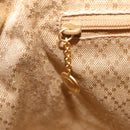 GUCCI Bamboo Hand Bag Suede 2way Green Gold 000 122 0316 Auth ep16342-24
