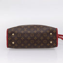LOUIS VUITTON Monogram PopincourtPM Hand Bag 2way Red M43433 LV Auth ep16343A-13