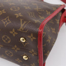 LOUIS VUITTON Monogram PopincourtPM Hand Bag 2way Red M43433 LV Auth ep16343A-16