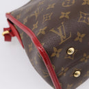 LOUIS VUITTON Monogram PopincourtPM Hand Bag 2way Red M43433 LV Auth ep16343A-17