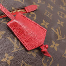 LOUIS VUITTON Monogram PopincourtPM Hand Bag 2way Red M43433 LV Auth ep16343A-19