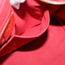 LOUIS VUITTON Monogram PopincourtPM Hand Bag 2way Red M43433 LV Auth ep16343A-28