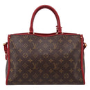 LOUIS VUITTON Monogram PopincourtPM Hand Bag 2way Red M43433 LV Auth ep16343A-3