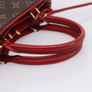 LOUIS VUITTON Monogram PopincourtPM Hand Bag 2way Red M43433 LV Auth ep16343A-7