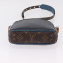LOUIS VUITTON Epi Danube PM NM Patchwork Collection Navy M51459 Auth ep16346SAM-5