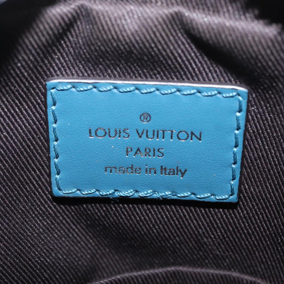 LOUIS VUITTON Epi Danube PM NM Patchwork Collection Navy M51459 Auth ep16346SAM