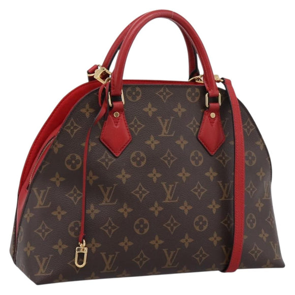 LOUIS VUITTON Monogram Alma Bag Into Bag Red M41779 LV Auth ep16347V