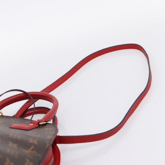 LOUIS VUITTON Monogram Alma Bag Into Bag Red M41779 LV Auth ep16347V