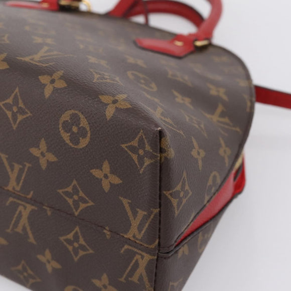 LOUIS VUITTON Monogram Alma Bag Into Bag Red M41779 LV Auth ep16347V
