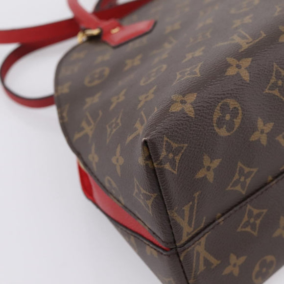 LOUIS VUITTON Monogram Alma Bag Into Bag Red M41779 LV Auth ep16347V