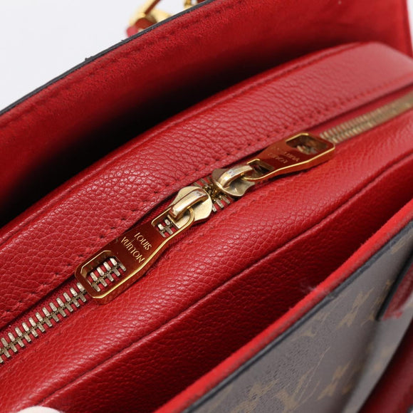 LOUIS VUITTON Monogram Alma Bag Into Bag Red M41779 LV Auth ep16347V