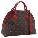 LOUIS VUITTON Monogram Alma Bag Into Bag Red M41779 LV Auth ep16347V-1