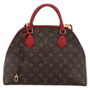 LOUIS VUITTON Monogram Alma Bag Into Bag Red M41779 LV Auth ep16347V-13
