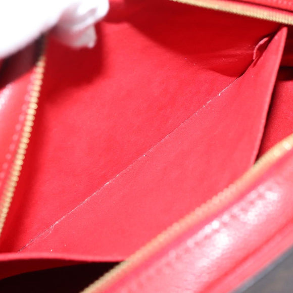 LOUIS VUITTON Monogram Alma Bag Into Bag Red M41779 LV Auth ep16347V