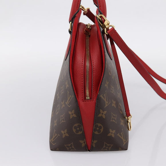 LOUIS VUITTON Monogram Alma Bag Into Bag Red M41779 LV Auth ep16347V