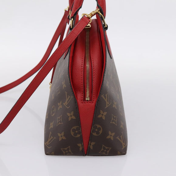 LOUIS VUITTON Monogram Alma Bag Into Bag Red M41779 LV Auth ep16347V