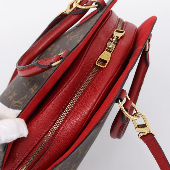 LOUIS VUITTON Monogram Alma Bag Into Bag Red M41779 LV Auth ep16347V