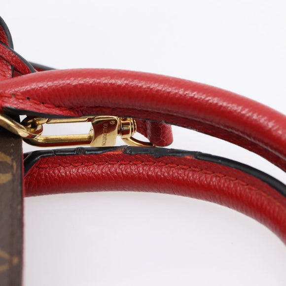 LOUIS VUITTON Monogram Alma Bag Into Bag Red M41779 LV Auth ep16347V