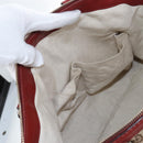 GUCCI GG Canvas Hand Bag 2way Beige Gold 247902 Auth ep16348V-26