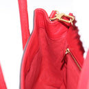LOUIS VUITTON Monogram Florine Hand Bag 2way Red M42270 LV Auth ep16349V-28
