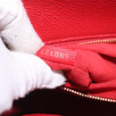 LOUIS VUITTON Monogram Florine Hand Bag 2way Red M42270 LV Auth ep16349V-31