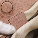 GUCCI GG Canvas Hand Bag 2way Beige Gold 353120 Auth ep16353-23