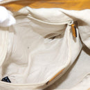 GUCCI GG Canvas Hand Bag 2way Beige Gold 247902 Auth ep16354-23