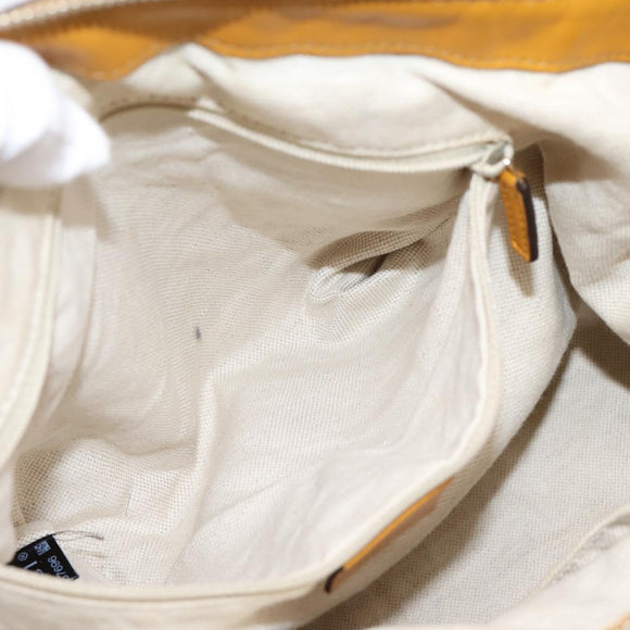 GUCCI GG Canvas Hand Bag 2way Beige Gold 247902 Auth ep16354