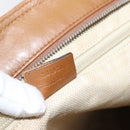GUCCI GG Canvas Shoulder Bag Beige Silver 308930 Auth ep16355A-22