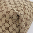 GUCCI GG Canvas Web Sherry Line Tote Bag Beige 155524 Auth ep16356A-8