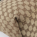 GUCCI GG Canvas Web Sherry Line Tote Bag Beige 155524 Auth ep16356A-15