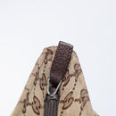 GUCCI GG Canvas Web Sherry Line Tote Bag Beige 155524 Auth ep16356A-20