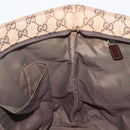 GUCCI GG Canvas Web Sherry Line Tote Bag Beige 155524 Auth ep16356A-23