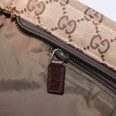 GUCCI GG Canvas Web Sherry Line Tote Bag Beige 155524 Auth ep16356A-24