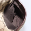 GUCCI GG Canvas Web Sherry Line Tote Bag Beige 155524 Auth ep16356A-26