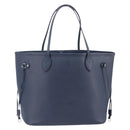 LOUIS VUITTON Epi Neverfull MM Tote Bag Andigo blue M40885 LV Auth ep16357V-13