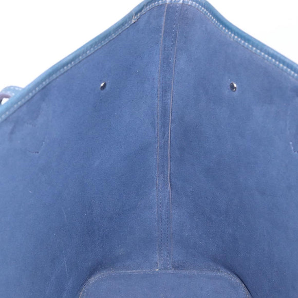 LOUIS VUITTON Epi Neverfull MM Tote Bag Andigo blue M40885 LV Auth ep16357V