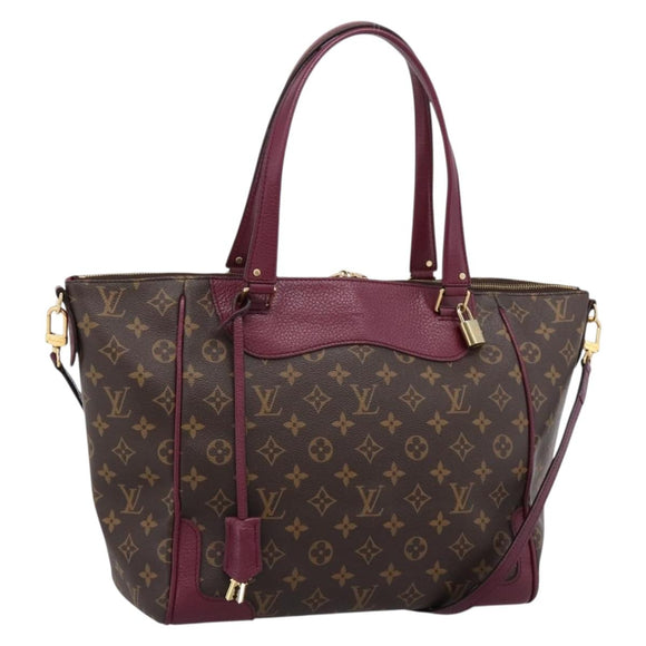 LOUIS VUITTON Monogram Estrella MM Tote Bag Purple M51194 LV Auth ep16358V