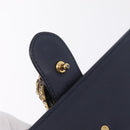 GUCCI Bamboo Dionysus Hand Bag Leather Navy Gold 448075 Auth ep16359V-23