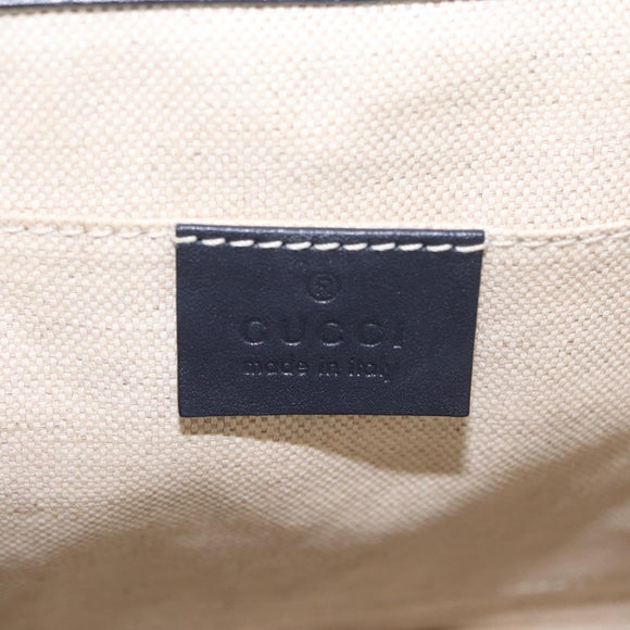GUCCI Bamboo Dionysus Hand Bag Leather Navy Gold 448075 Auth ep16359V