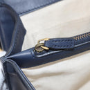 GUCCI Bamboo Dionysus Hand Bag Leather Navy Gold 448075 Auth ep16359V-31