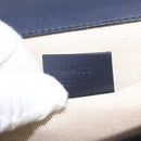 GUCCI Bamboo Dionysus Hand Bag Leather Navy Gold 448075 Auth ep16359V-12