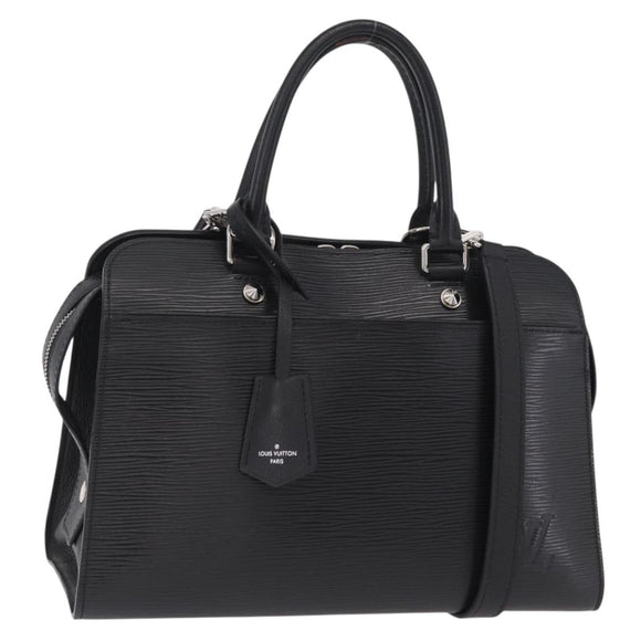 LOUIS VUITTON Epi Vaneau MM Hand Bag Black M51238 LV Auth ep16360V