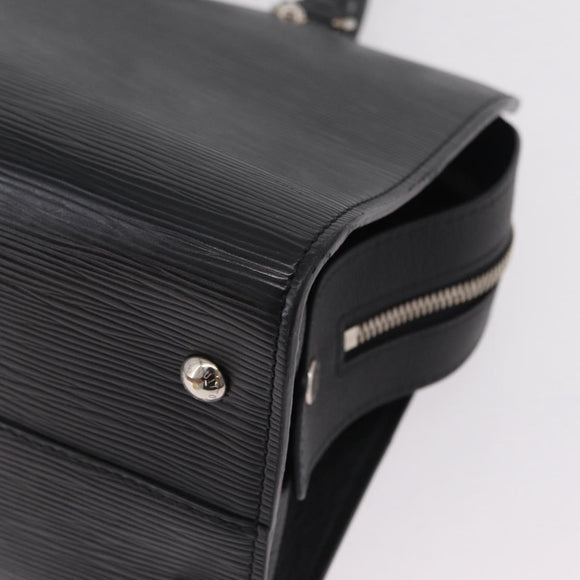 LOUIS VUITTON Epi Vaneau MM Hand Bag Black M51238 LV Auth ep16360V