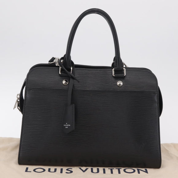LOUIS VUITTON Epi Vaneau MM Hand Bag Black M51238 LV Auth ep16360V