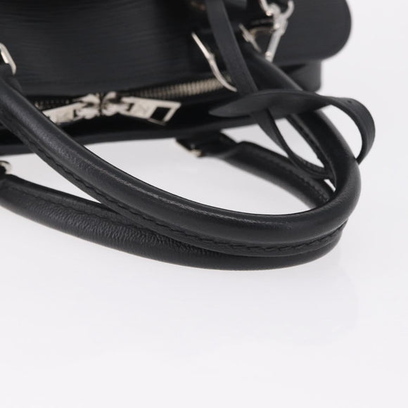 LOUIS VUITTON Epi Vaneau MM Hand Bag Black M51238 LV Auth ep16360V
