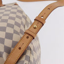 LOUIS VUITTON Damier Azur Speron Backpack N41578 LV Auth ep16361A-12