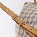 LOUIS VUITTON Damier Azur Speron Backpack N41578 LV Auth ep16361A-13
