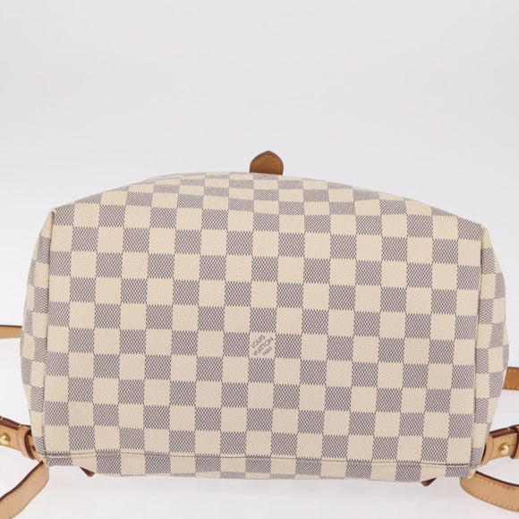 LOUIS VUITTON Damier Azur Speron Backpack N41578 LV Auth ep16361A